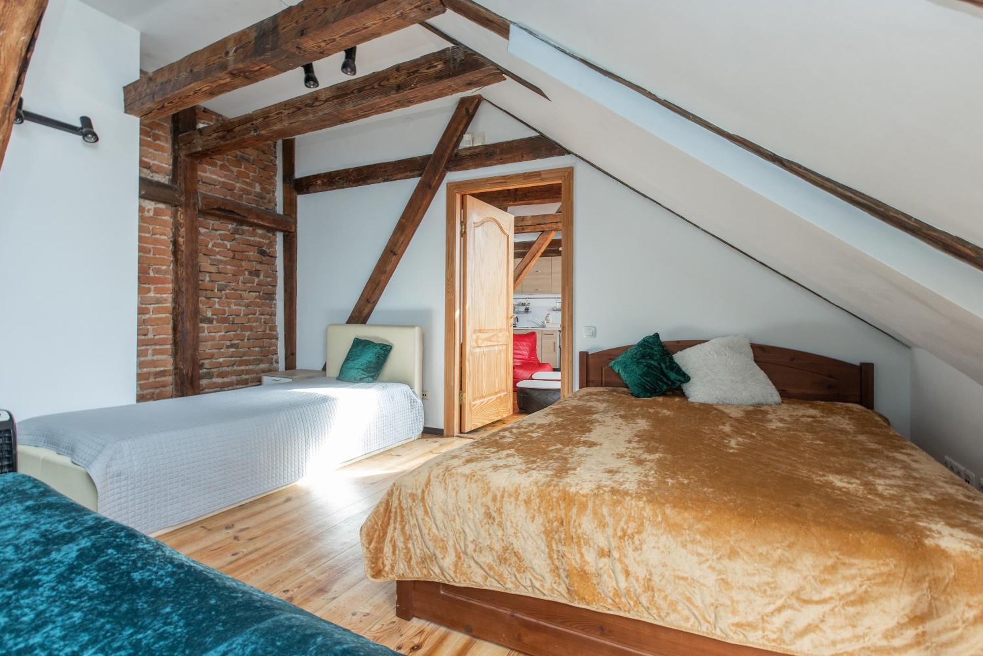 Mansard In Old Town Apartman Riga Kültér fotó