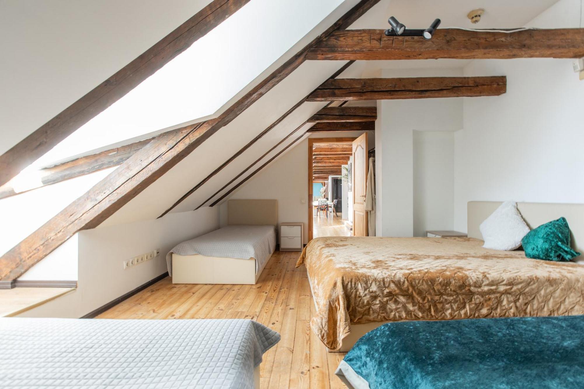 Mansard In Old Town Apartman Riga Kültér fotó